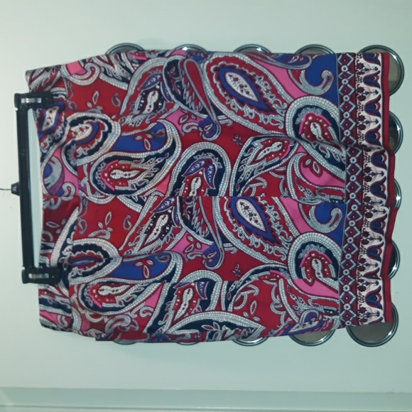 🌺CHARTER CLUB PAISLEY PRINT Skirt - Picture 3 of 6